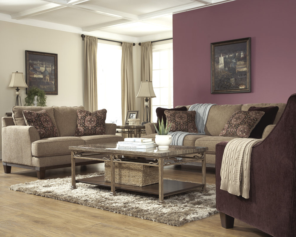 Traditional Living Room Design Photo by Wayfair Wayfair